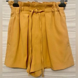 Aritzia Babaton Salim Shorts Size XS in Cairo Gold